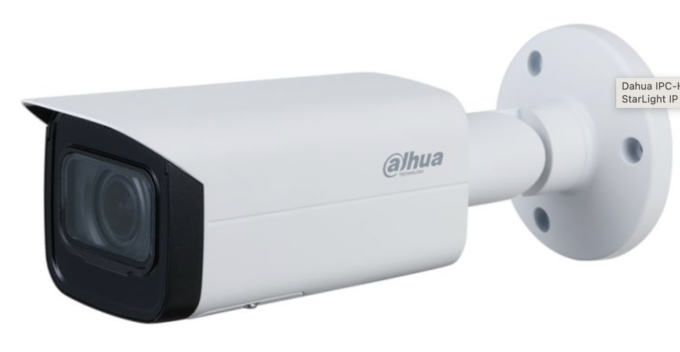 Caméra Tube IP 2MP IR60 avec objectif motorisé