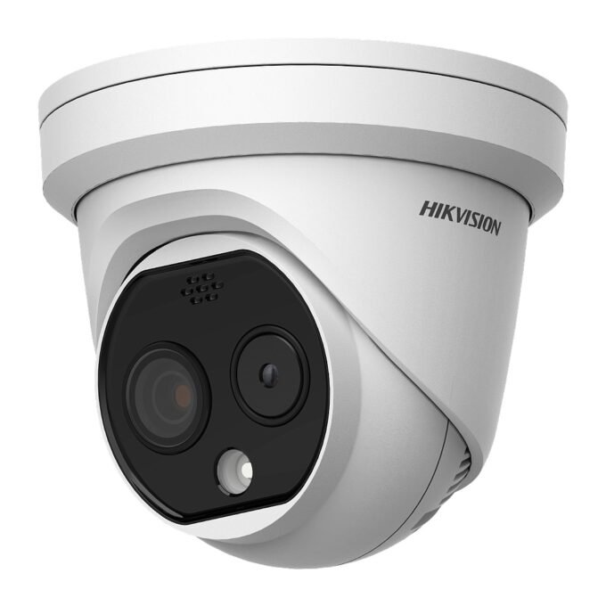 Caméra dôme IP thermique et optique 4MP 3mm